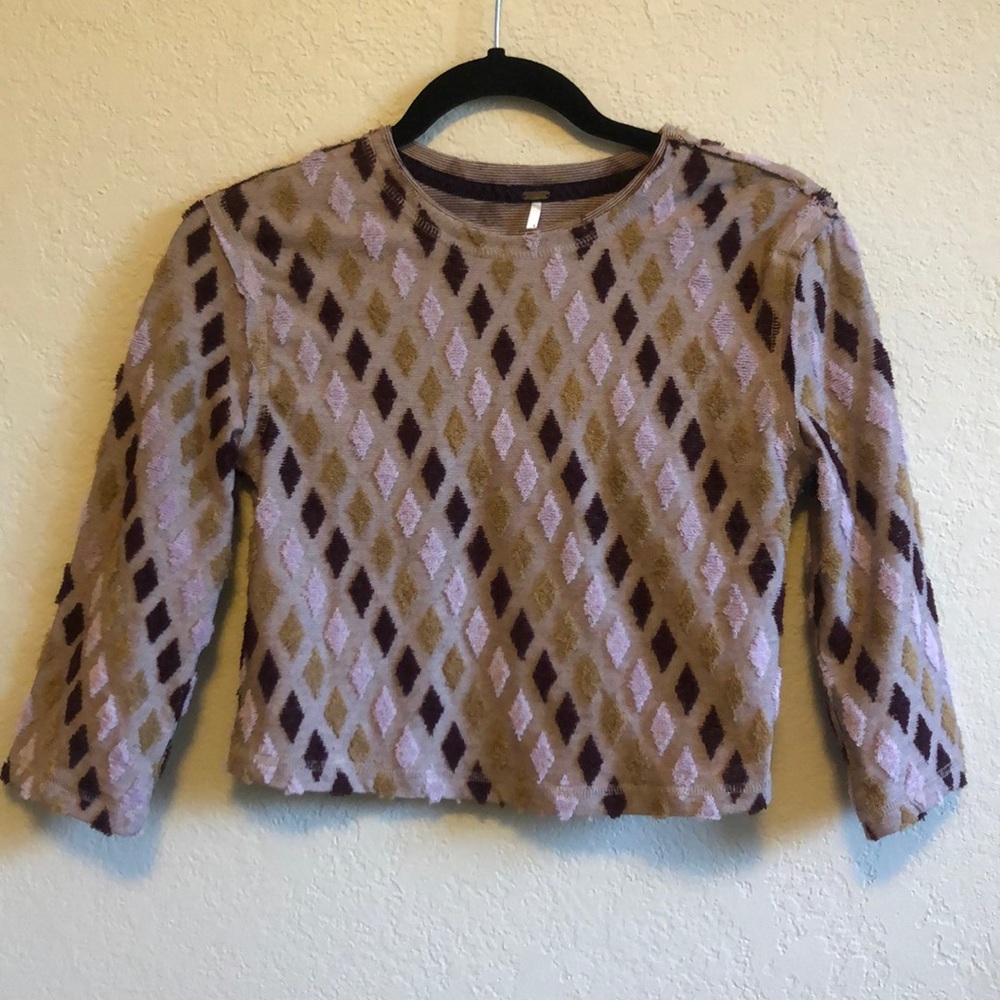 Free people cropped sweater